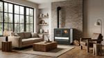 Kályha Pro PANONIA Ceramic, 10 kW, fehér, bal oldali kivezető