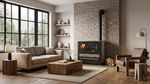 Pro PANONIA Ceramic kályha, 10 kW, mocca, jobb csatlakozó