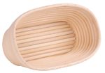 Ratan basket MagicHome, for sourdough bread, max.850 g, 35x14x7 cm, oval