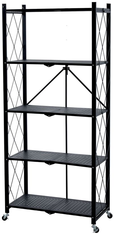 Rack Racks RAW5T, metal, 5 shelves, 1630x720x340 mm, max. 50 kg/shelf, portable