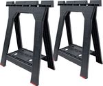Sawhorses QBRICK®, workbench, multifunctional stand, pack of 2 pcs