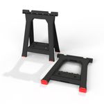 Sawhorses QBRICK®, workbench, multifunctional stand, pack of 2 pcs