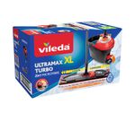 Takarítókészlet Vileda Ultramax XL TURBO, felmosó + vödör + ajándék PET fej