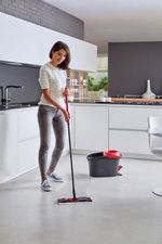 Cleaning Set Vileda Ultramax TURBO, mop+bucket + Actifibre Soft cloth