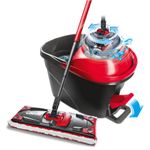 Cleaning Set Vileda Ultramax TURBO, mop+bucket + Actifibre Soft cloth