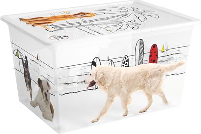 Box KIS C Style Pets XL, 50L, 39x55x31 cm, with lid
