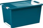 Box with Lid KIS Bi-Box L, 40 lit., turquoise, 35x55x28 cm