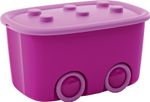 Box with Lid KIS Funny L, 46 lit., pink, 39x58x32 cm