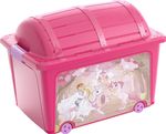 Box KIS W Box Princess, 50L, pink, 39x57x43 cm, with lid and wheels
