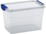 Box KIS Omni Latch S, 16L, transparent, 26x39x24 cm, with lid
