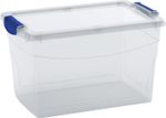 Box KIS Omni Latch M, 29L, transparent, 31x47x27 cm, with lid