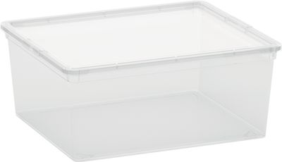 Box KIS C-box M, 18L, transparent, 34x40x17 cm