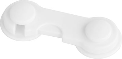 Safety lock Strend Pro, childproof, for doors and furniture, plastic, self-adhesive, 9.7x3.7 cm