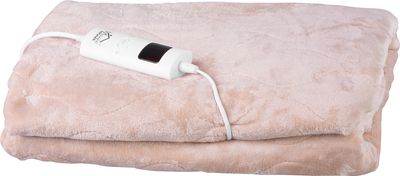 Takaró MagicHome, fűtött, flanel, bézs, 180x130 cm