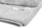 Blanket MagicHome, heated, flannel, grey, 180x130 cm
