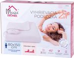 Mat MagicHome, 2-in-1, heating blanket, for bed, white, 80x150 cm