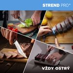 Sharpener MagicHome, for kitchen knives, grinder, 3in1, white, 230V, 20 W