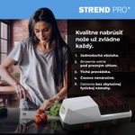 Ostrič MagicHome, na kuchynské nože, brúska, 3v1, biely, 230V, 20 W