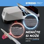 Sharpener MagicHome, for kitchen knives, grinder, 3in1, white, 230V, 20 W