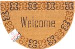 Lábtörlő MagicHome, ajtó elé, Welcome, kókusz/pvc, 40x60 cm
