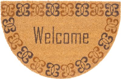 Lábtörlő MagicHome, ajtó elé, Welcome, kókusz/pvc, 40x60 cm