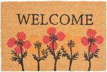 Doormat MagicHome, for front door, Welcome, coconut/pvc, 40x60 cm