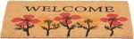 Lábtörlő MagicHome, bejárati ajtó elé, Welcome, kókusz/pvc, 40x60 cm