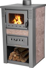 Stove Nova Ceramic, moccca, 7,5 kW, 120 mm
