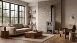 Kályha Nova Ceramic, 7,5 kW, 120 mm, mokka