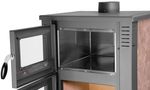 Stove Pro TAURUS Ceramic, mocha, 12 kW, 120 mm, with baking oven