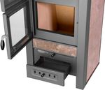 Stove Pro TAURUS Ceramic, mocha, 12 kW, 120 mm, with baking oven