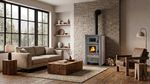 Kályha Pro TAURUS Ceramic, mokka, 12 kW, 120 mm, sütővel