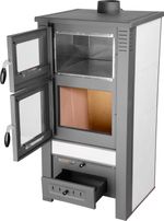 Stove Pro TAURUS Ceramic, white, 12 kW, 120 mm, with oven