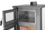 Stove Pro TAURUS Ceramic, white, 12 kW, 120 mm, with baking oven