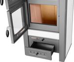 Stove Pro TAURUS Ceramic, white, 12 kW, 120 mm, with baking oven