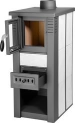 Kályha Pro LAVA Ceramic, fehér, 6,5 kW, 120 mm