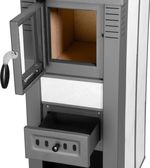 Stove Pro LAVA Ceramic, white, 6.5 kW, 120 mm