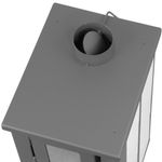 Kachle Pro LAVA Ceramic, biele, 6,5 kW, 120 mm