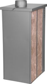 Kályha Pro LAVA Ceramic, mokka, 6,5 kW, 120 mm