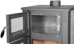 Stove Pro TAURUS Ceramic, grey, 12 kW, 120 mm, with baking oven