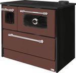 Stove 701-G OMEGA Kuzine, with glass, brown, right outlet
