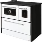 Stove 701-G OMEGA Kuzine, with glass, white, left outlet