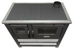Kályha Pro PANONIA Ceramic, 10 kW, szürke, jobb oldali kivezető