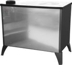 Stove 801 STELA, right outlet, black