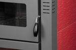 Stove Pro TAURUS Ceramic, red, 12 kW, 120 mm, with baking oven