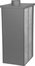 Stove Pro LAVA Ceramic, grey, 6.5 kW, 120 mm