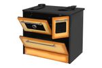 Cooker 701-G OMEGA Kuzine, 9.1 kW, with glass, cappuccino, left outlet