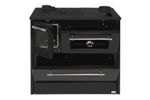 Cooker 701-G OMEGA Kuzine, 9.1 kW, with glass, black, right outlet