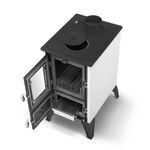 Stove 806 IGLO, 10.69 kW, cast iron, white