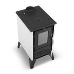 Stove 806 IGLO, 10.69 kW, cast iron, white